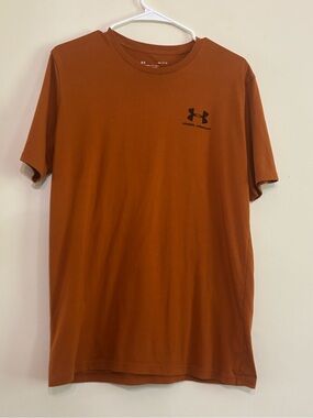 Under Armour Men’s Burnt Orange Short-Sleeve Performance Tee Medium